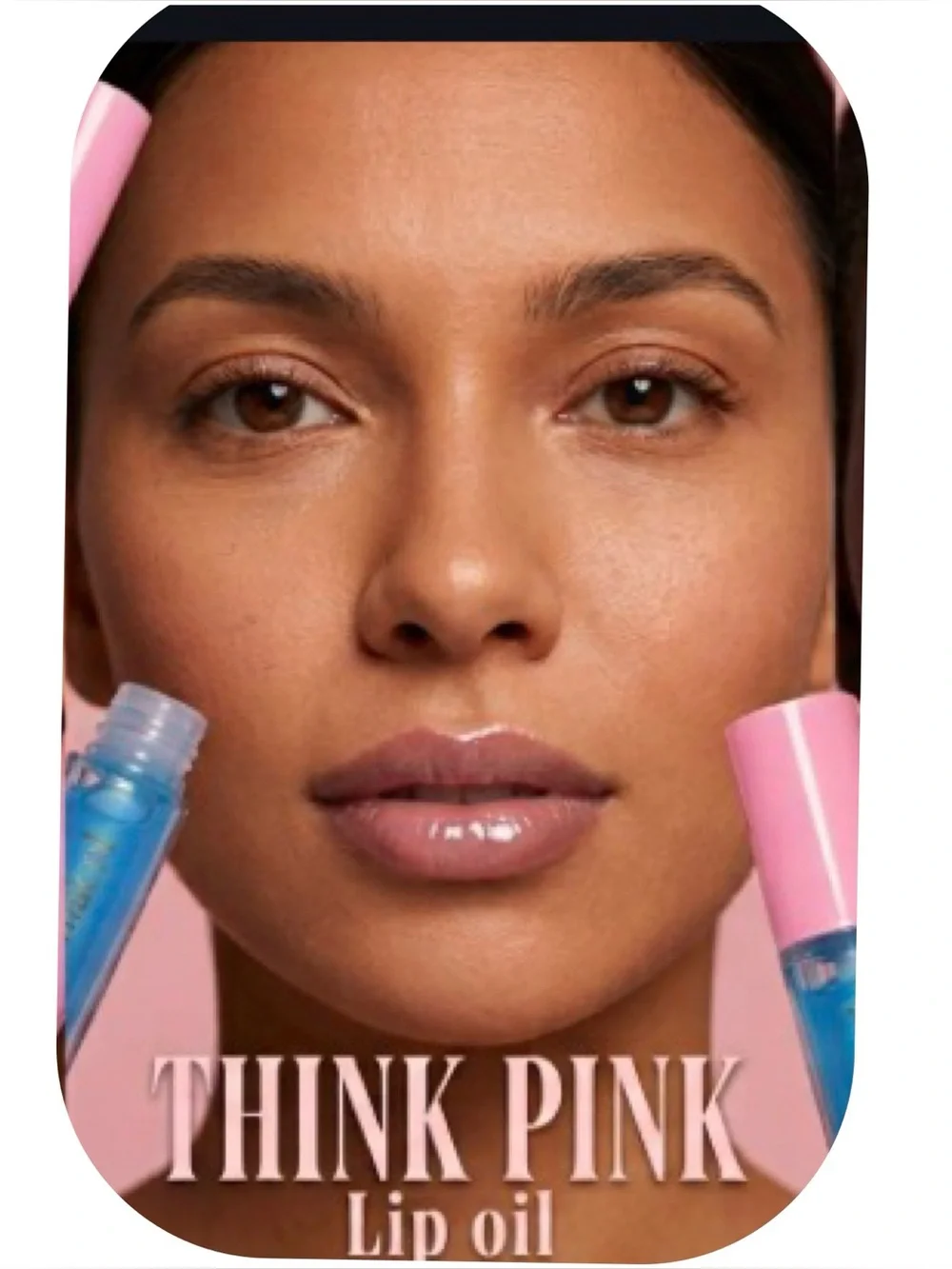 Dermacol Lip Oil Think Pink No. 05 Shade Shimmering Sheer Blue